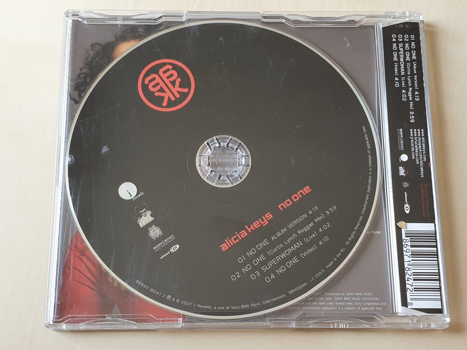 CD: Alicia Keys no one – Usato da Stansstad venduto da collectorsshop 1