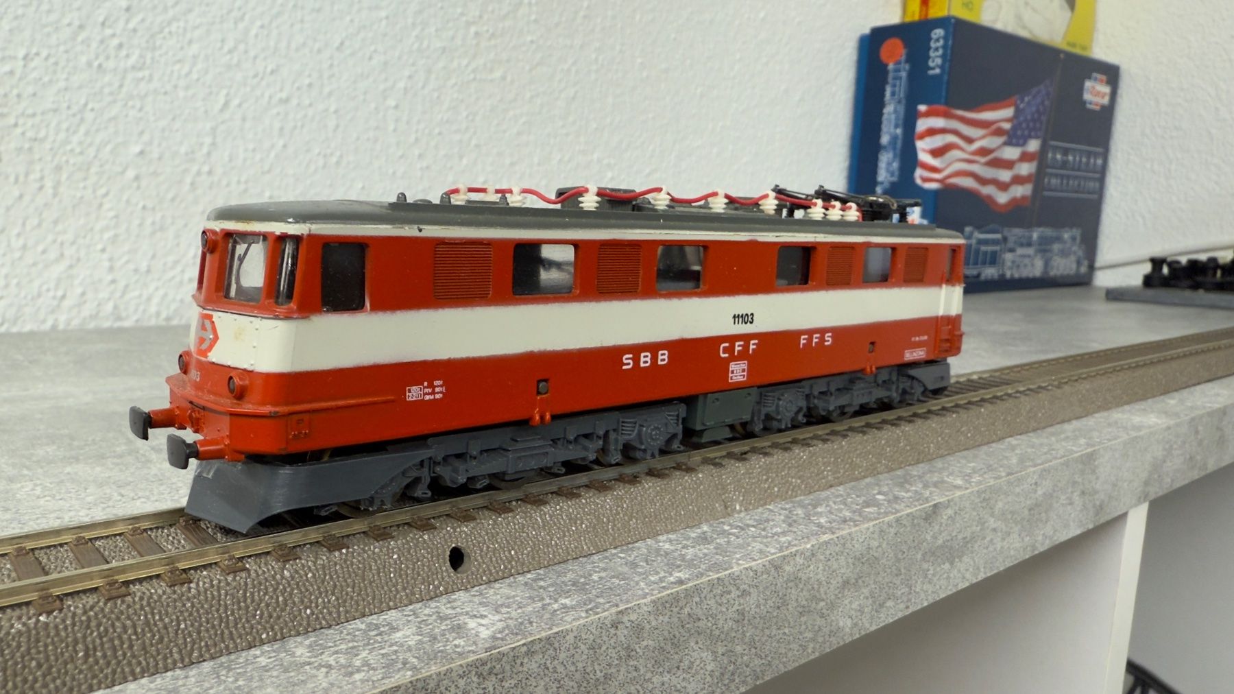 Lima Modellini di ferrovie: Lima Ae 6/6 Swiss Express H0 / DC – Usato da Schlieren venduto da rat_lq6b 3