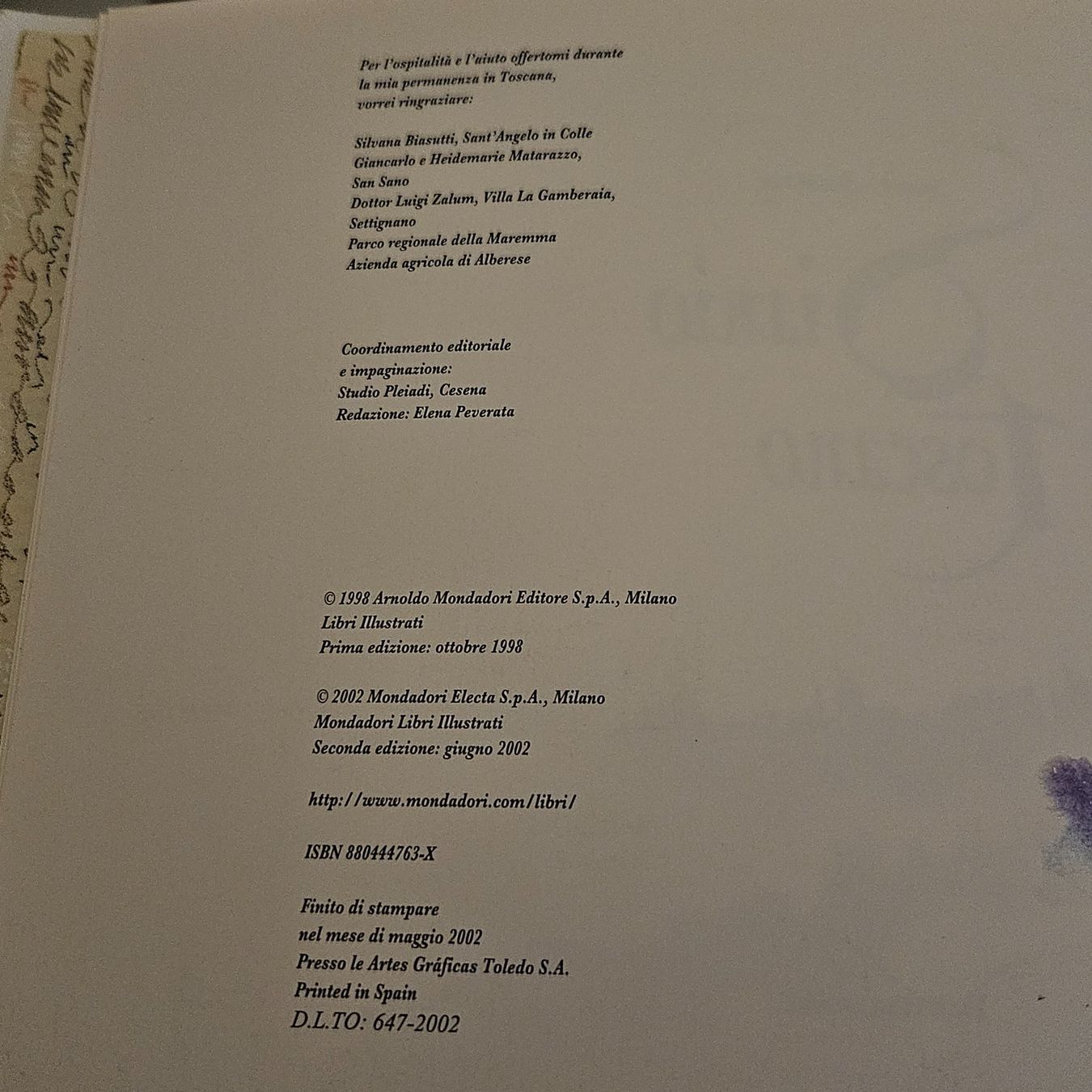 Libri: HUCK SCARRY diario toscano – Usato da Uster venduto da Sonnenblume212 2