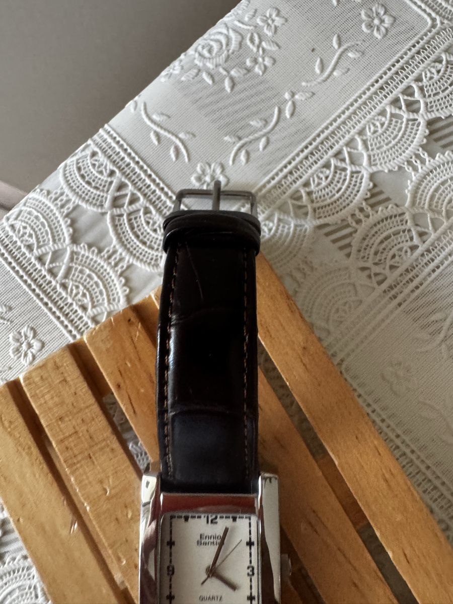 Montres: Ennic Santini Quartz Watch Rectangular Case Used – D'occasion à Gerlafingen par naj_vj8s 4