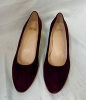 Braune Wildleder Pumps