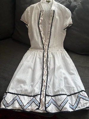 LENA HOSCHEK Hemd Dress Blusen-Kleid Baumwolle Robe Gr.M