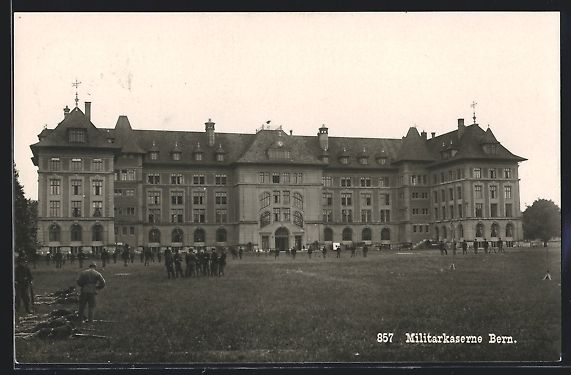 Cartoline postali: AK Bern, Militärkaserne, 1928 – Usato da Berlin venduto da bartko-reher