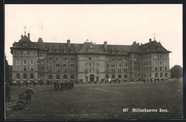 AK Bern, Militärkaserne, 1928