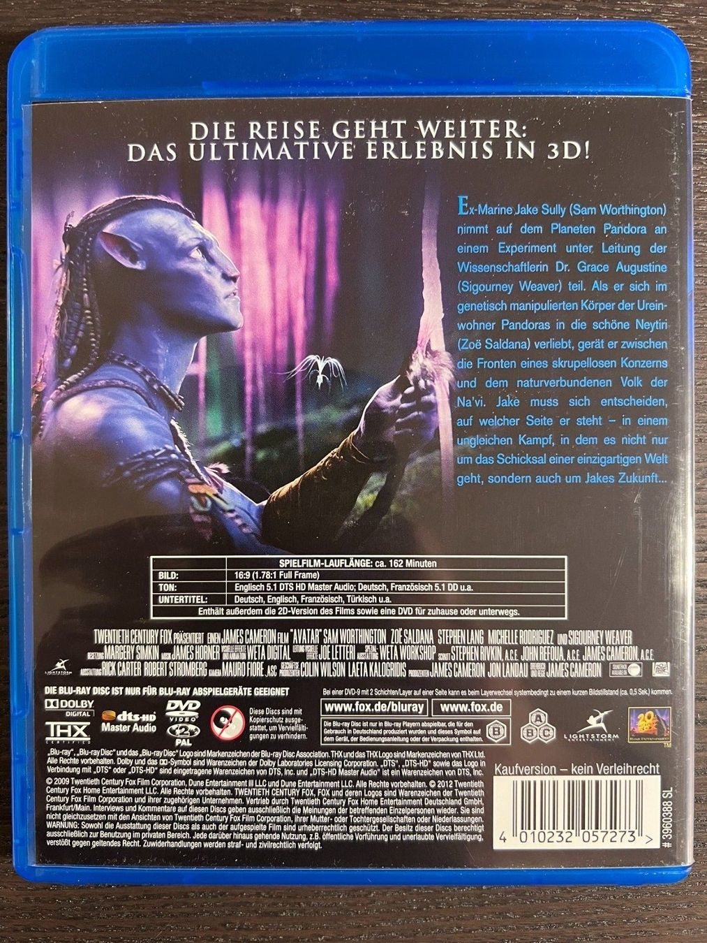 Tutti i DVDs: Avatar in 3D – Usato da Zürich venduto da Blu-ray_ZH 1