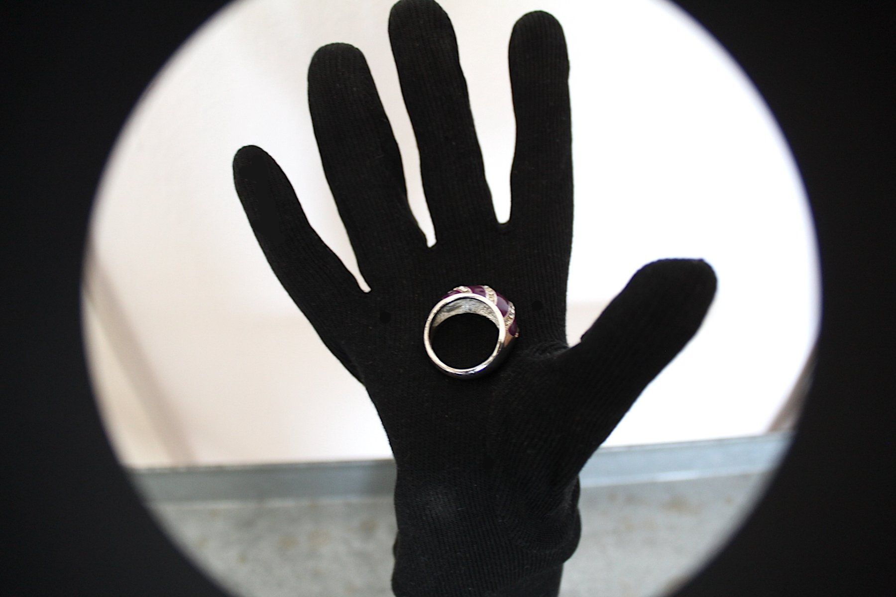 Anelli: Ring mit Strasssteine Gr.58 -18.5 – Usato da Locarno venduto da madame-tus-sauds 5