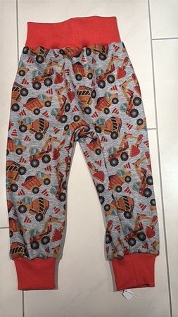 Fleece Thermo Pumphose mit Bagger Gr. 98/104 Neu