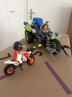 Playmobil Action Set Trike mit Motorrad gebrauchter Zustand