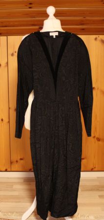 Abendkleid mit Rücken-Schleife JÜRGEN WEISS schwarz Gr. 44
