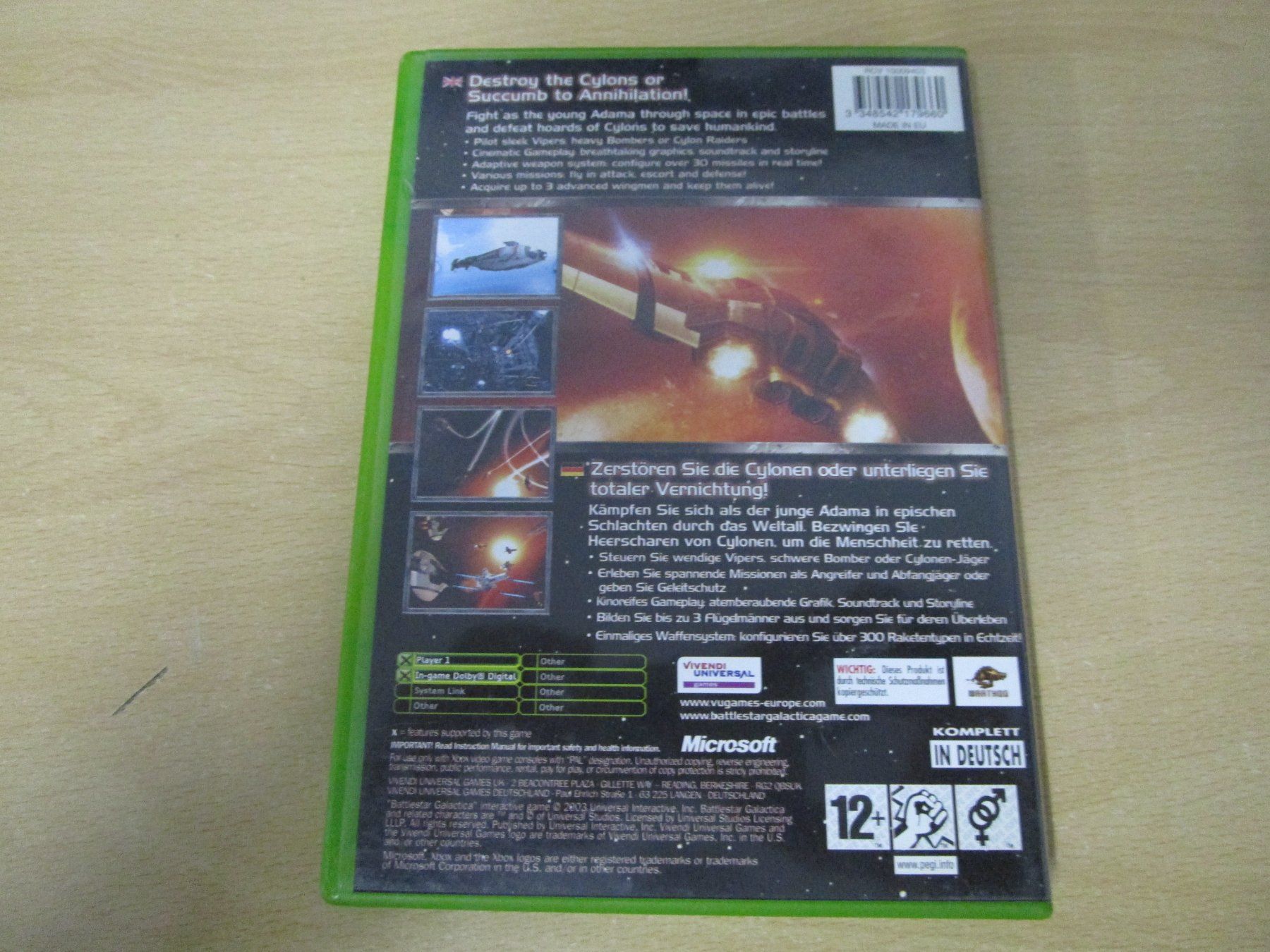 Microsoft Giochi: Battlestar Galactica Microsoft Xbox XBOX – Usato da Goldau venduto da agestuffer 1