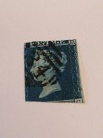 Two Pence Blue 1855