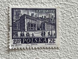 Polen Briefmarke