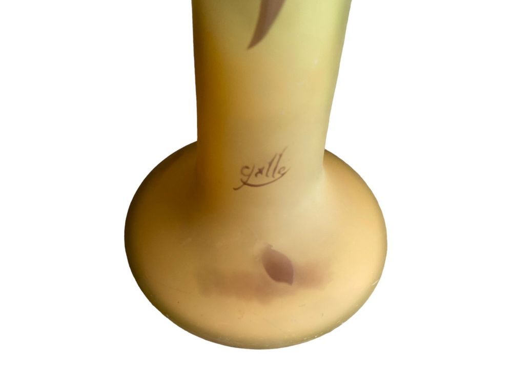 Emile Gallé Vasen & Gefässe: Magnifique Gallé Vase 🎁 – Gebraucht aus Apples von Audemars07 1