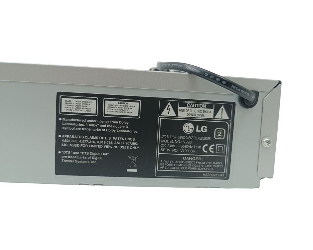 Sistemi audio & multimediali: LG V290 DVD Player VHS Recorder – Usato da Luzern venduto da Restwert_Luzern 8