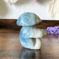 ✲ Trolleit Pilz Skulptur ✲ 121g /65mm Trollite Carving Figur