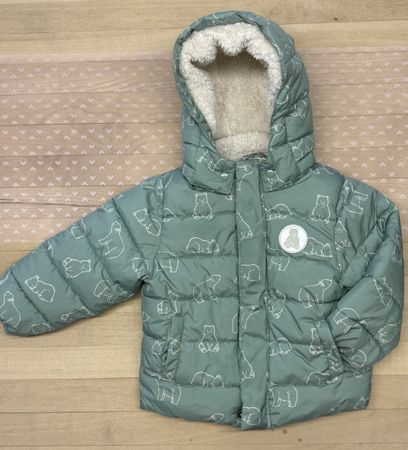 Neuwertige Jacke mit Bären Motiv 86/92 Top!