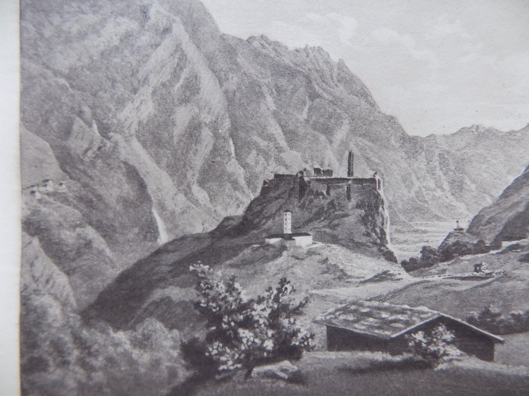 Gravures: Misocco Burgruine – D'occasion à Risch par Rischli15 6