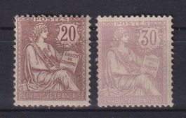 Frankreich 1902: Allegorie Kat. 104+106 * - 295.--