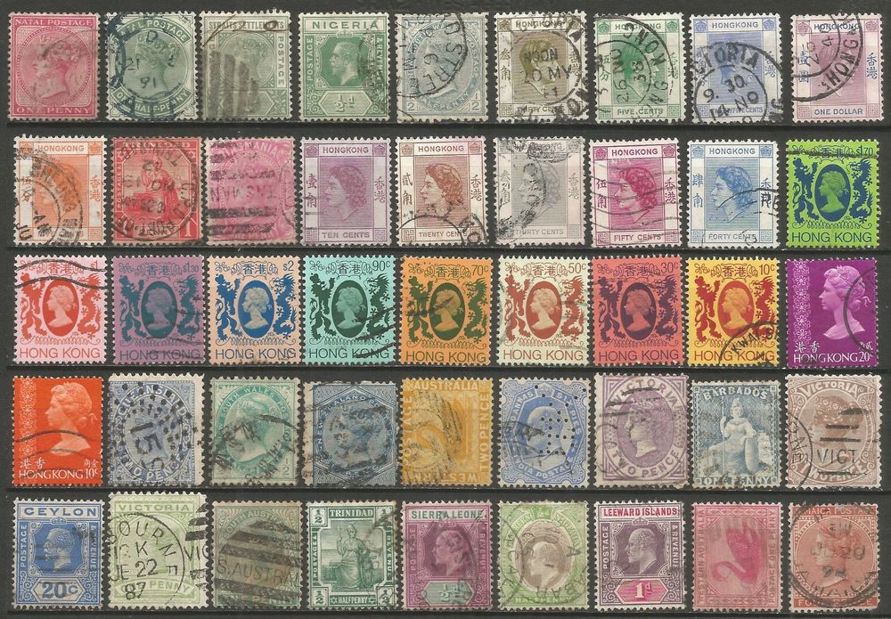 Timbres Brunei Collection Collection Brunei 10 Timbres Différents - Prophila - Timbres Pour Collectionneurs Timbres De Collection