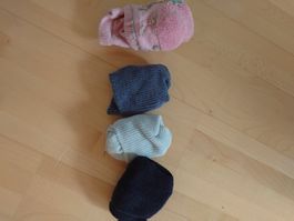 4x Socken 0-4 Monate