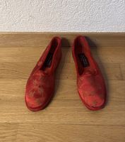 Etro Pantoffeln rot bestickt Grösse 38 | guter Zustand 