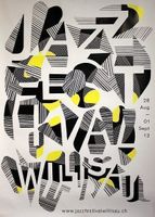 Troxler, Jazz Festival Willisau '13 Original Plakat