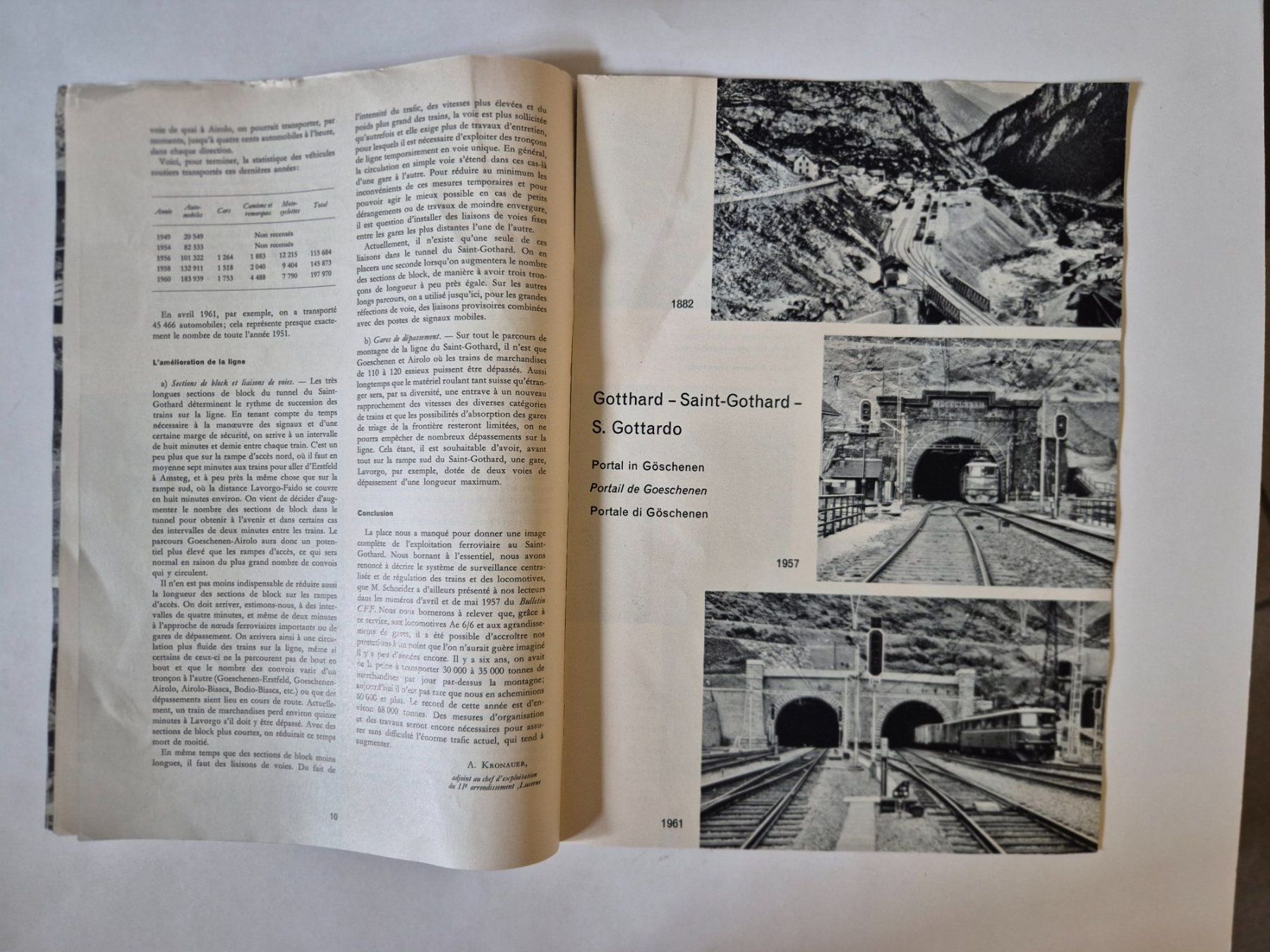 Zeitschriften & Magazine: SBB CFF FFS Zeitschrift 9 1961 – Gebraucht aus Langendorf von zvonu161 5