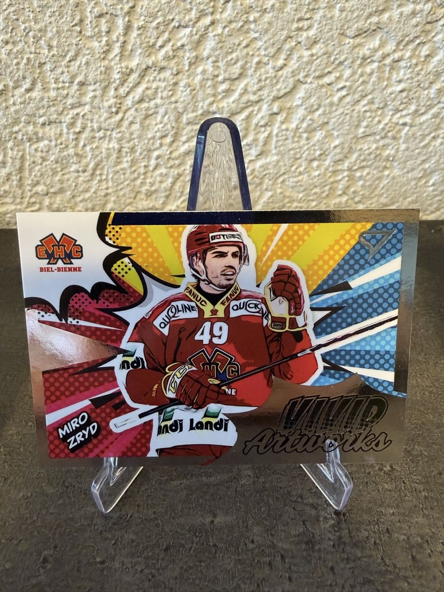 Sportzoo Carte collezionabili: Miro Zryd - Artwork Vivid – Usato da Réchy venduto da Leeroy1998
