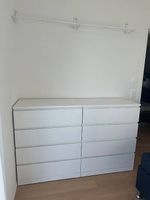 2 Malm Kommoden je 60 CHF beide 120 CHF