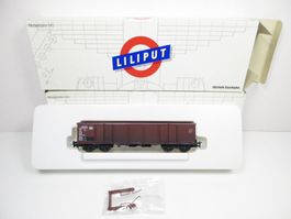 Liliput H0 24404 DB Offener Güterwagen Typ Eaos - 2 Wagen