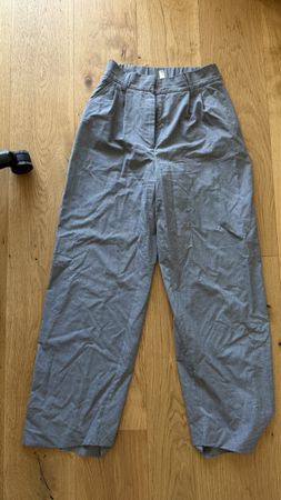 HM Trousers, wide leg, summer style, size medium