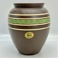 Vase vintage HECO en céramiques d'art Suisse