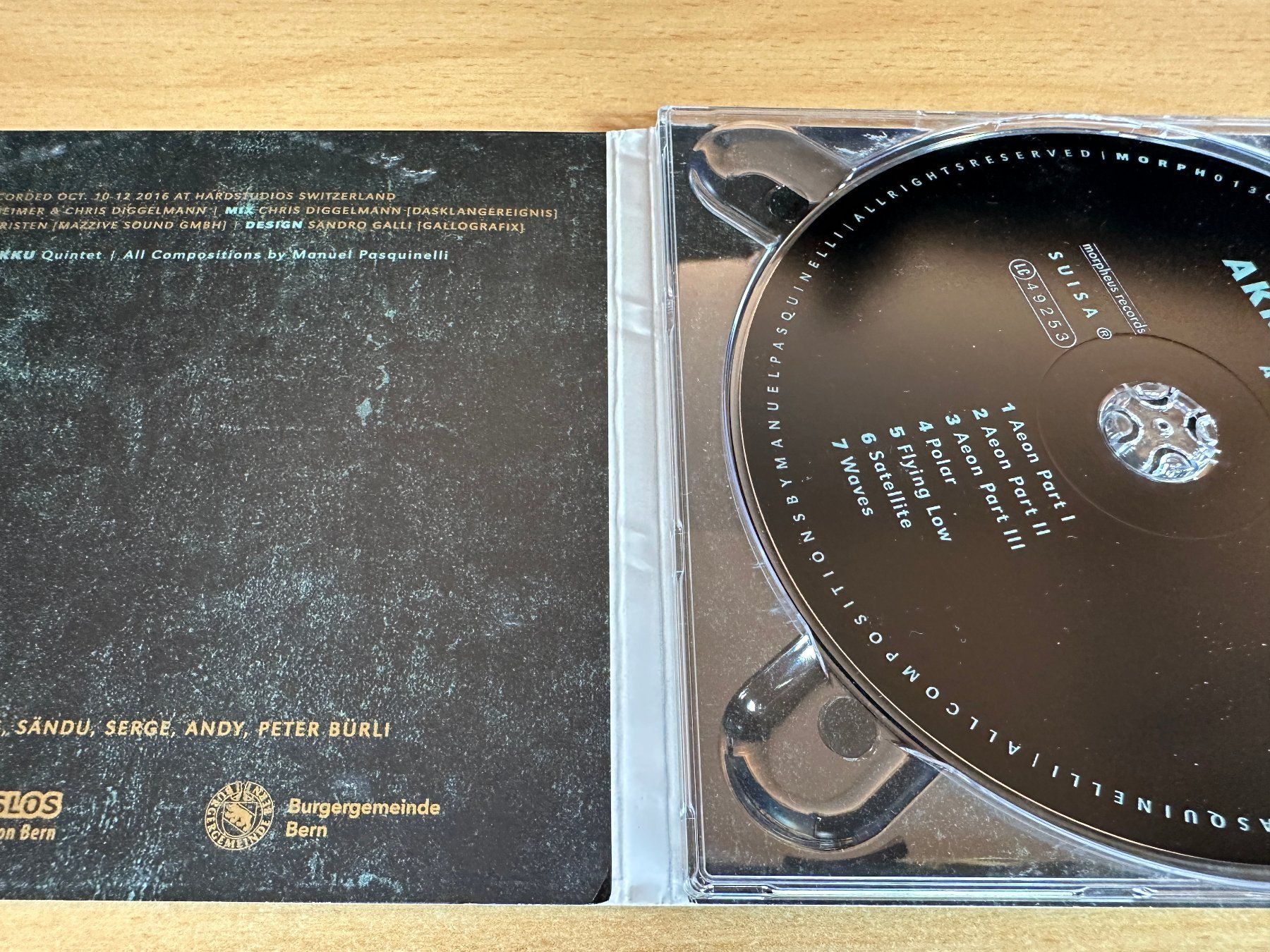 CD: Akku Quintet – Aeon – Usato da Rikon im Tösstal venduto da Alpenmutz 2
