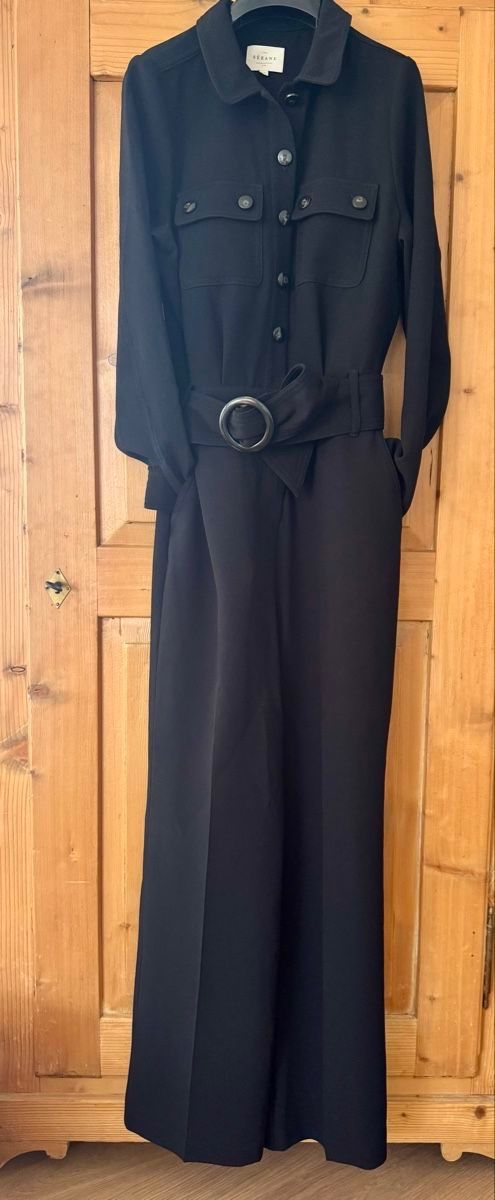 Sezane Jumpsuits: Combinaison Sézane noire 38 – Neuf (Voir description) à Lajoux JU par plise