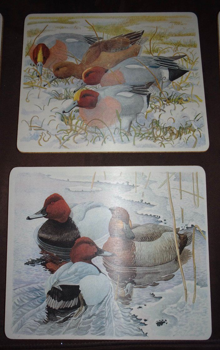 Geschirrsets: Set 6 dessous de plat Wildfowl oiseaux – Neu und originalverpackt aus Châtelaine von fil_7lqg 3