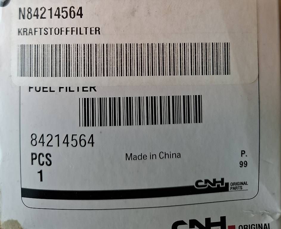 Case IH Trattori: Kraftstofffilter Case CNH N84214564 – Nuovo e nell'imballaggio originale da Biglen venduto da AAA-DING-DONG 3