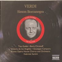 Verdi - Simon Boccanegra (Gobbi / Santini)