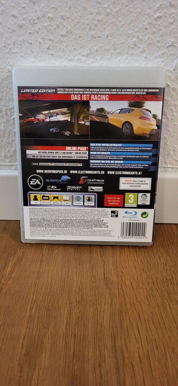 Sony Jeux: PS 3 - Need for Speed Shift 2 Unleashed – D'occasion à Münsingen par Heroism2010 1