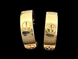 Cartier Love Créolen 20mm 18k Gelbgold *S2034