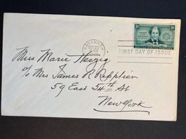 USA 1948 privater FDC Juliette Gordon Low Pfadfinderinnen