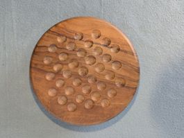 Solitär, handgefertigt aus Holz, neu