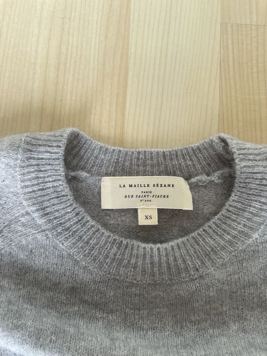 Sezane Pulls & Sweat-shirts: Sezane pull Louise gris XS – D'occasion à Bevaix par _estelleb__ 3