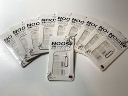 10 x Nano Micro SIM 4 in 1 Karten Adapter