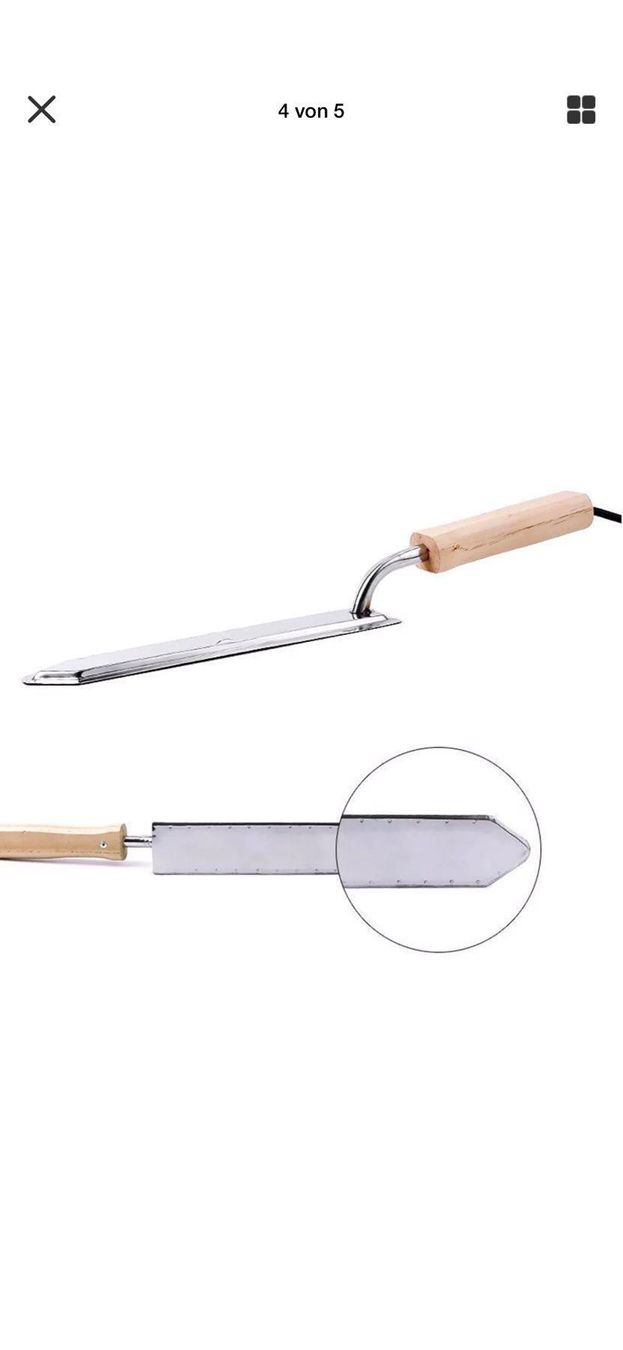 Coltelli: +Honigmesser elektrisch 40 cm – Nuovo e nell'imballaggio originale da Amriswil venduto da JaJa-Express 1