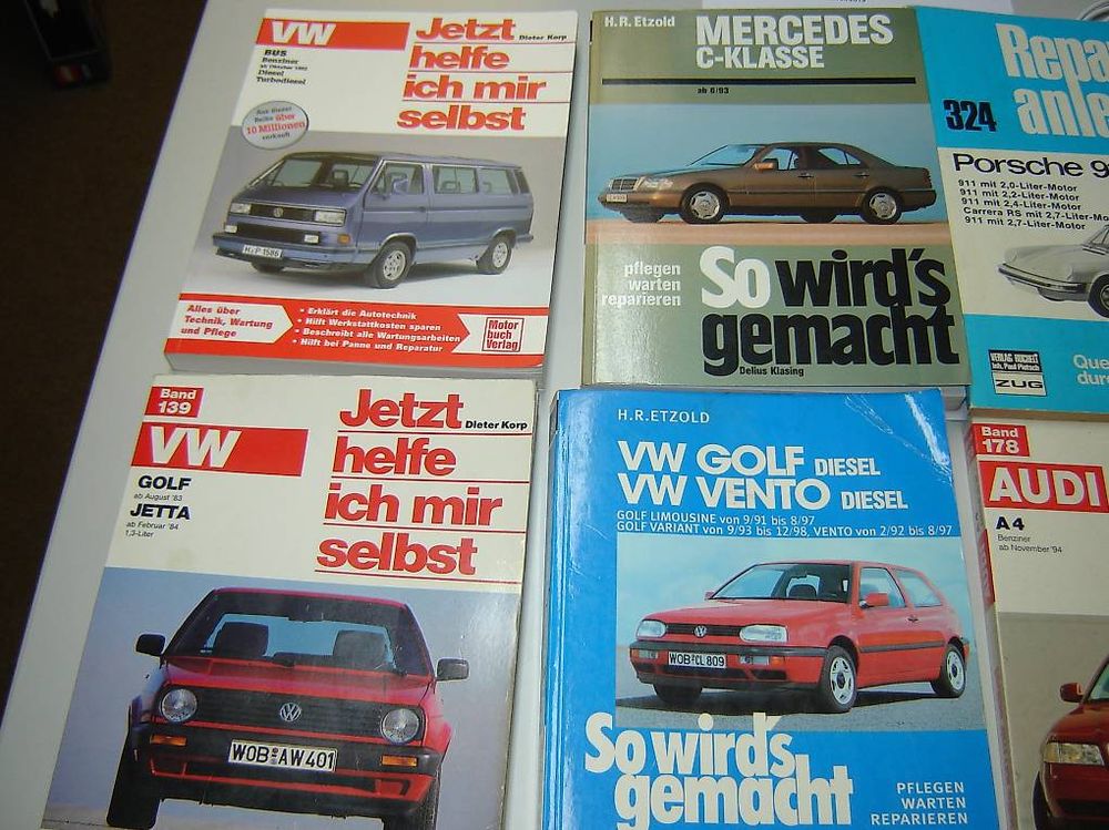 Libri: Auto Reparatur Bücher Dieter Korp/ Günter Petzold – Usato da Allenwinden venduto da Wm26