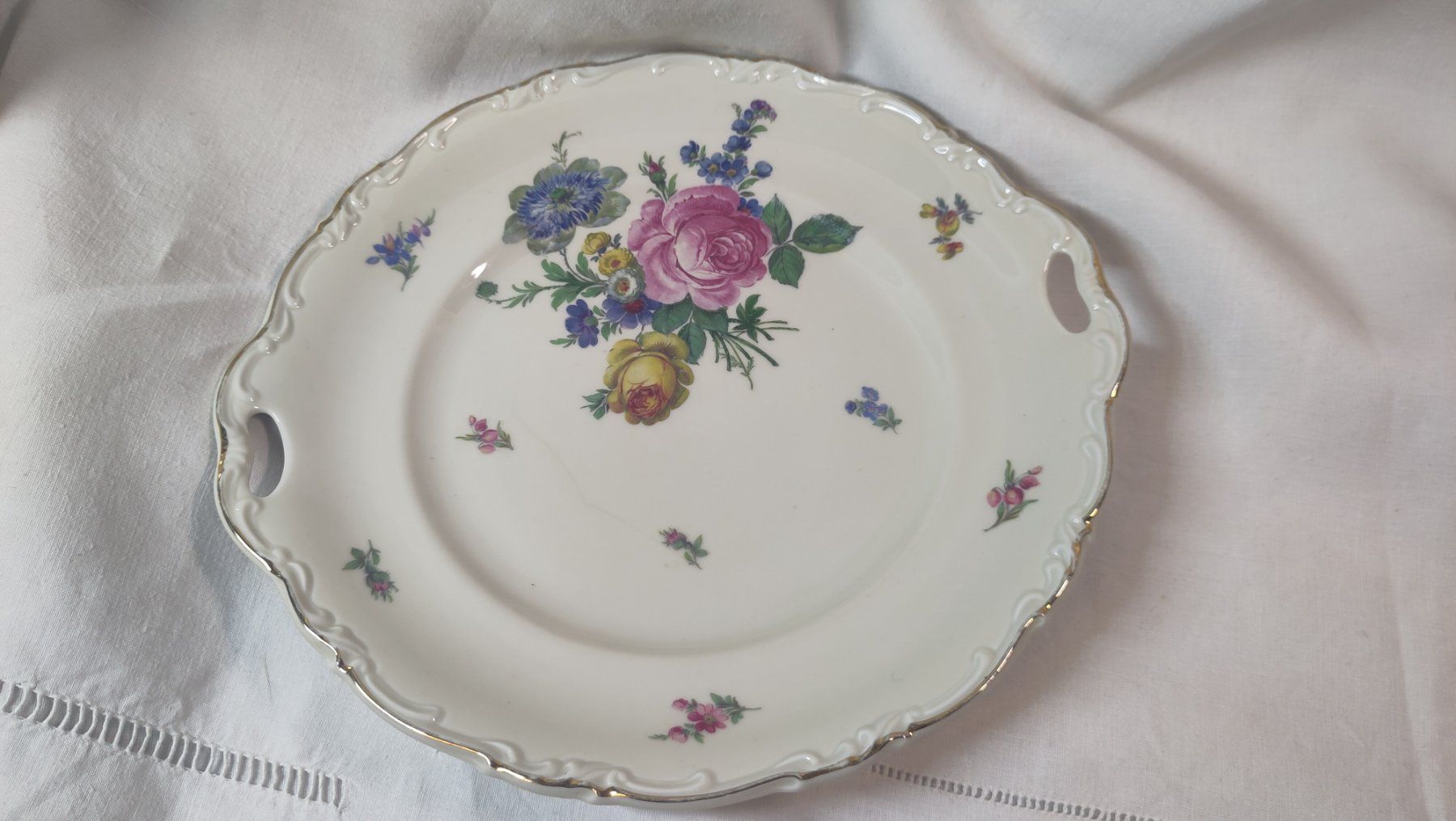 Teller: Belle assiette 1960s de Hertel-Jacob à fleurs – Gebraucht aus Botyre (Ayent) von luc_pq28 4