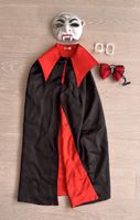 Halloween Vampir Kostüm mit Maske und Zähnen, 10-12 Jahre