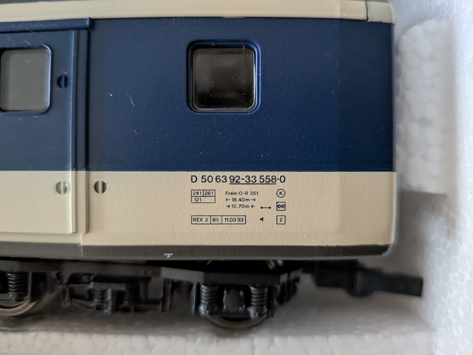 Roco Modellini di ferrovie: Fourgon BLS – Usato da Vevey venduto da tgv3 2
