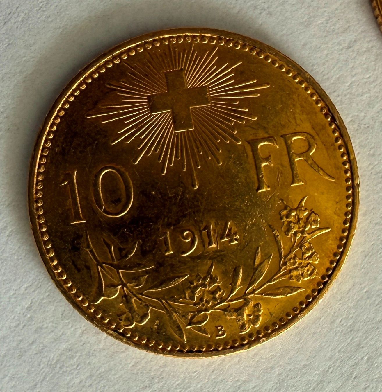 Alle Münzen: 10 Schweizer Franken Gold Goldvreneli 1914 – Neu (gemäss Beschreibung) aus Lodrino von mediwell 1
