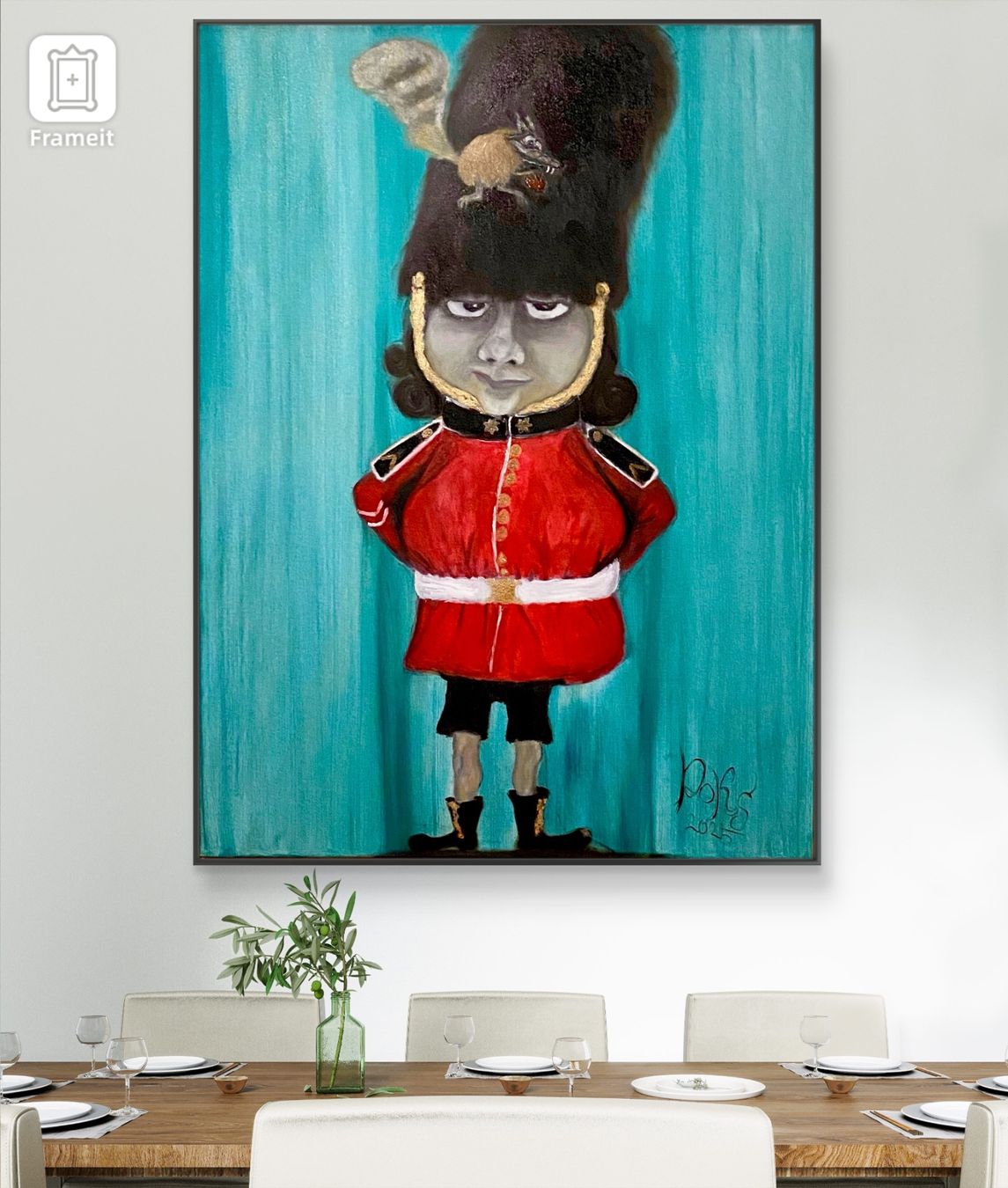 Dipinti: Oil Bild Bastard .Kunst Doks – Nuovo e nell'imballaggio originale da Beromünster venduto da dok_b8mf